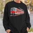 Driftzug Bahn Railenverkehr Travel Train Railway Sweatshirt Geschenke für Ihn