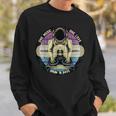 Drum And Bass Fan Item Dj Astronaut Version Sweatshirt Geschenke für Ihn