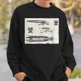 Dune Royal Ornithopter Blueprint Cream Sweatshirt Gifts for Him