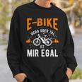 E-Bike Bicycle E Bike Electric Bicycle Man Slogan Sweatshirt Geschenke für Ihn