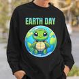 Earth Day Restore Earth Turtle 2024 Sweatshirt Gifts for Him