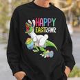 Easter Day Dinosaur Happy Eastrawr Easter Sweatshirt Gifts for Him