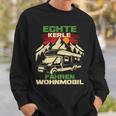 Echte Kerle Fahren Wohnmobil Camper Sweatshirt Geschenke für Ihn