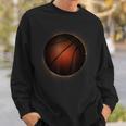 Eclipse 2024 Solar Moon Ball For Basketball Fans Sweatshirt Gifts for Him