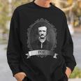 Edgar Allan Poe Portrait Sweatshirt Geschenke für Ihn