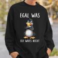 Egal Was Ich War's Nicht Angrvter Penguin Sweatshirt Geschenke für Ihn