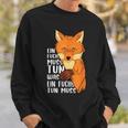 Ein Fuchs Muss Tun Was Ein Fuchs Tun Muss Beautiful Fox S Sweatshirt Geschenke für Ihn
