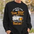 Ein Mann Kann Nichton Bier Alleine Leben Ein Mann Kann Nichton Bier Sweatshirt Geschenke für Ihn