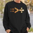 Equality Is Greater Than Division Black History Blm Melanin Sweatshirt Gifts for Him