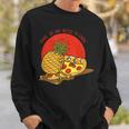 Es Muss Kein Wissen Pizza & Pineapple Hawaii Essen Sweatshirt Geschenke für Ihn