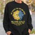 Evansville Indiana Total Solar Eclipse 2024 Family Trip Sweatshirt Gifts for Him