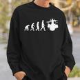 Evolution Drummer Drum Kit Sweatshirt Geschenke für Ihn