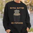 Extra Butter No Popcorn Dune Popcorn Bucket Meme Sweatshirt Gifts for Him