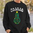 Fa La Lacrosse Christmas Lax Player Goalie Team Sweatshirt Gifts for Him