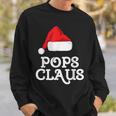 Family Pops Claus Christmas Santa's Hat Matching Pajama Sweatshirt Gifts for Him