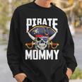 Family Skull Pirate Mommy Jolly Roger Crossbones Flag Sweatshirt Gifts for Him