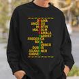 Famous African American Leader Culture Black History Month Sweatshirt Gifts for Him
