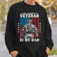 My Favorite Veteran Is My Dad Veterans Day Memorial Day Sweatshirt Gifts for Him