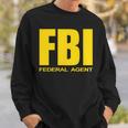 Fbi Federal Bureau Of Investigation Chest Logo Agent Sweatshirt Geschenke für Ihn