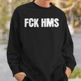 Fck Hms Jewish Non-Distressed Vintage Idea Sweatshirt Gifts for Him