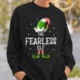 The Fearless Elf Family Matching Group Christmas Sweatshirt Gifts for Him