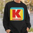 Feinkost Kolinski Langarm-Sweatshirt, Designer-Top für Gourmet-Fans Geschenke für Ihn