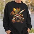 Festive Cinco De Mayo Dabbing Mexican Boy Dance Sweatshirt Gifts for Him