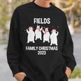 Fields Family Name Fields Family Christmas Sweatshirt Gifts for Him