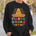 Fiesta Squad Tacos Mexican Party Fiesta Squad Cinco De Mayo Sweatshirt Gifts for Him