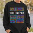 Filosofía Palabras Amante Regalo Filósofo Amor Regalos Camisa de entrenamiento Regalos para él