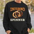 Fire Poi Spinning Street Performance Fire Spinner Sweatshirt Gifts for Him