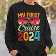 My First Cruise 2024 Cruise Vacation Trip Matching Sweatshirt Gifts for Him