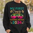 My First Cruise Cozumel Mexico 2024 Family Vacation Travel Sweatshirt Gifts for Him