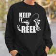 Fishing Keep It Reel Fishing Sweatshirt Gifts for Him