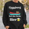 Flensburg Hat Das Beste Bier Sweatshirt Geschenke für Ihn
