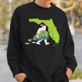 Florida Bigfoot State Christmas TreeSweatshirt Gifts for Him