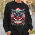 Forever Grateful Veteran Patriotic Military Memorial Day Men Sweatshirt Gifts for Him
