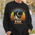 Fox Arkansas Total Solar Eclipse 2024 Sweatshirt Gifts for Him