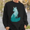 Fox Silhouette In The Forest Animal Hunter Hunting Sweatshirt Gifts for Him