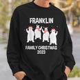 Franklin Family Name Franklin Family Christmas Sweatshirt Gifts for Him