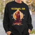 Freedom Will Rain Hell Of Diver Helldiving Lovers Outfit Sweatshirt Gifts for Him
