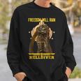 Freedom Will Rain Hell Of Diver Lovers Outfit Sweatshirt Gifts for Him