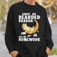 Bearded Dragon Reptile Lizard Bearded Dragon Sweatshirt Gifts for Him