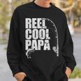 FishingReel Cool Papa Fathers Day Sweatshirt Gifts for Him