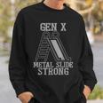 Gen X Generation Gen X Metal Slide Strong Sweatshirt Gifts for Him