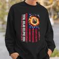 Grizzly Bear Total Solar Eclipse 2024 Bear Total Solar Sweatshirt Gifts for Him