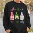 Happy Valentines St Patrick Easter Happy Holiday Gnome Sweatshirt Gifts for Him