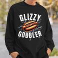 Hotdog Glizzy Gobbler Gladiator Lover Glizzy Gobbler Sweatshirt Gifts for Him