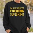 I'm Just A Ray Of Fucking Sunshine Sweatshirt Gifts for Him