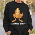 Kangaroo Daddy For Dad Farmer Lover Kangaroo Sweatshirt Gifts for Him